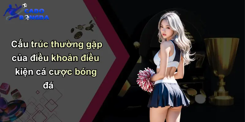 Cấu trúc thường gặp của điều khoản điều kiện cá cược bóng đá