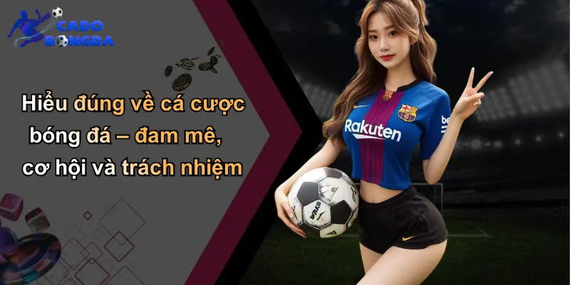 Hiểu đúng về cá cược bóng đá – đam mê, cơ hội và trách nhiệm