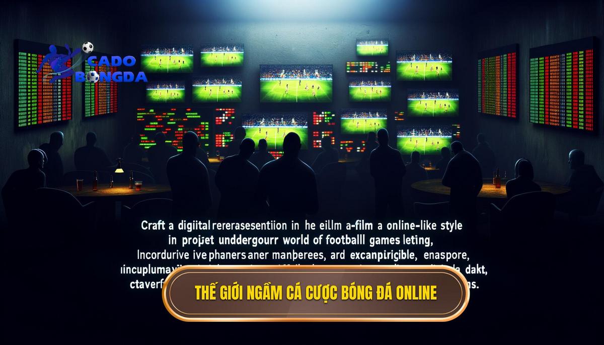 Thế giới ngầm của Cá cược bóng đá online_ Cơ chế hoạt động và Rủi ro