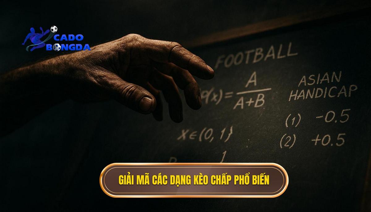 Giải Mã Các Dạng Kèo Chấp (Handicap) Phổ Biến