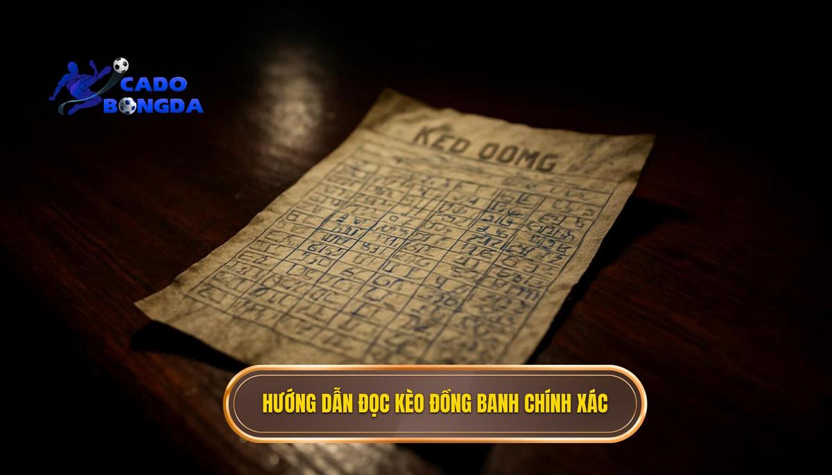 Hướng Dẫn Đọc Kèo Đồng Banh Chuẩn Xác