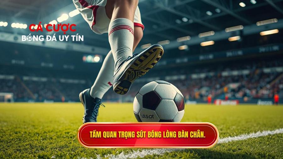 Tại sao kỹ thuật sút bóng bằng lòng bàn chân phải lại quan trọng?