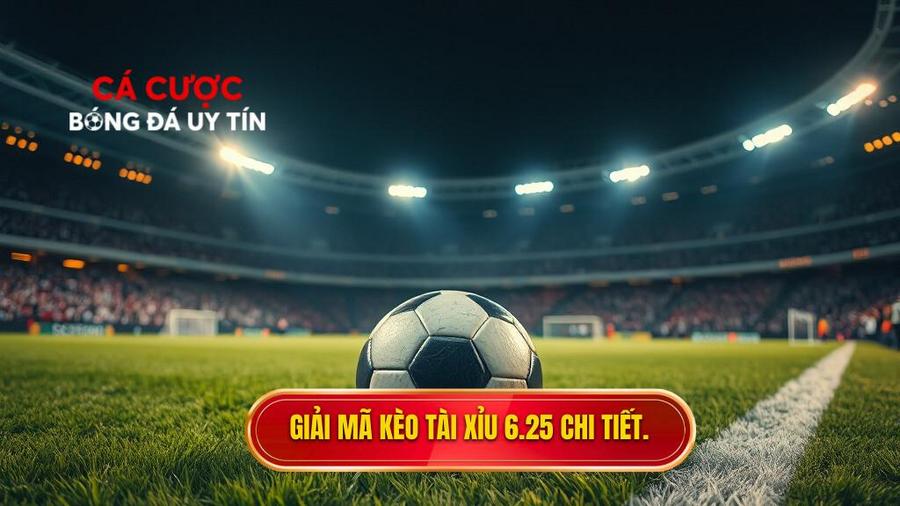 Tại sao nhà cái lại đưa ra kèo tài xỉu 6.25?