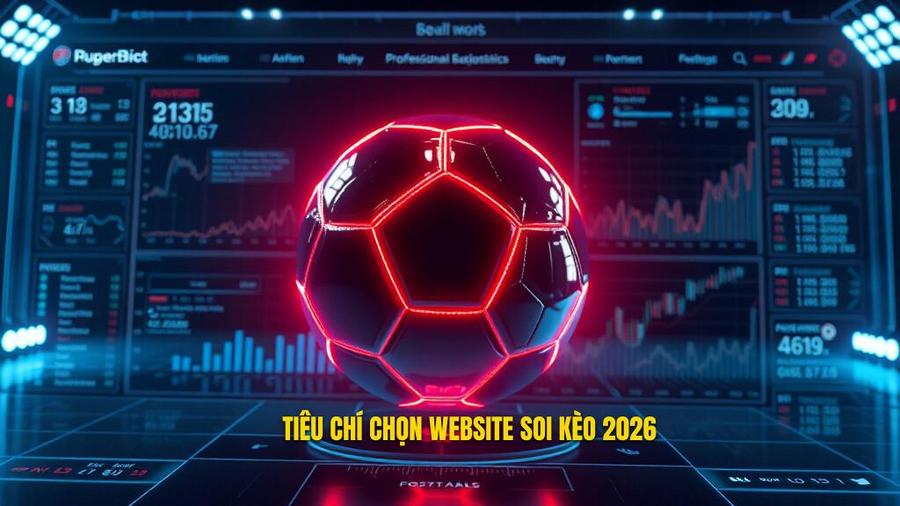 Tiêu chí đánh giá Top website soi kèo bóng đá uy tín nhất 2026